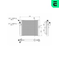 ERA Kondensator Klimaanlage 667430 FüR Porsche 911 993 964 Targa Speedster Turbo