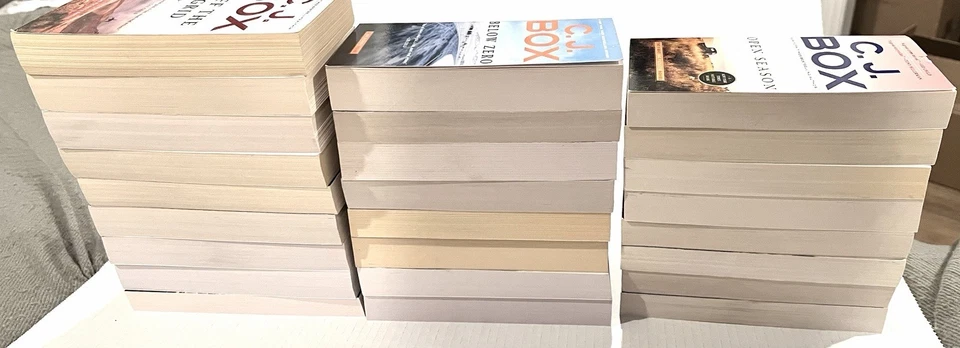 Lot of 25 JOE PICKETT “Game Warden” Series Novels by C. J. BOX Paperbacks - Image 4 of 4