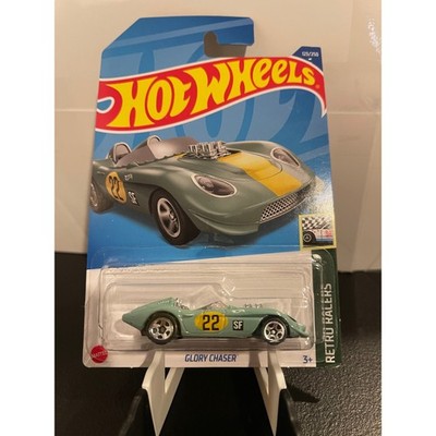 Hot Wheels Glory Chaser Retro Racers 7/10 Teal 123/250 Diecast Car 2022 HCT28