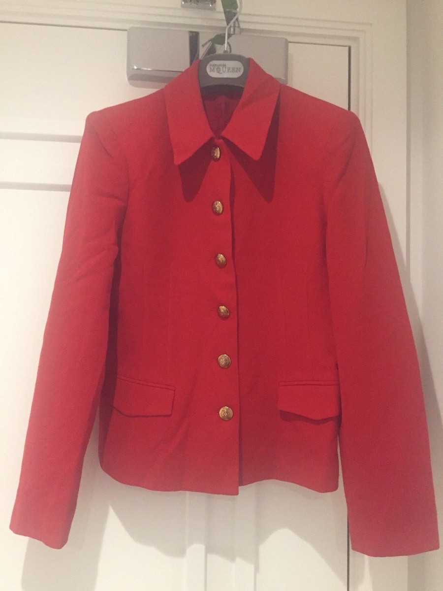 Principles pure new wool red jacket blazer UK size 10 UK