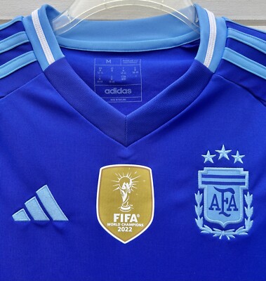 ウェア ARGENTINA 2024 jersey champion patch Adidas Argentina 2024 World Champions Away Soccer Jersey Women's