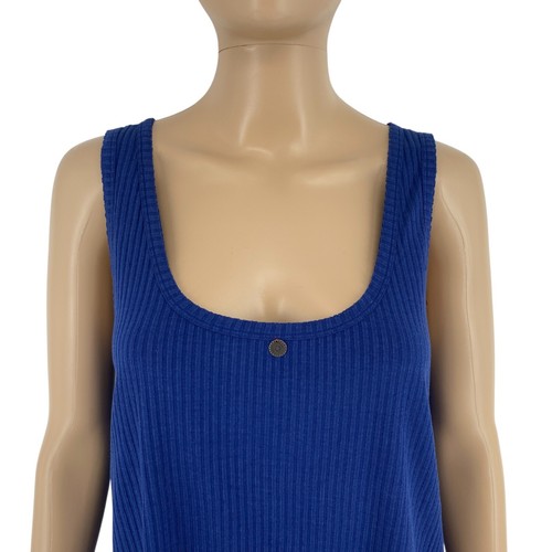 ODD MOLLY Women Navy Blue Exquisite Tank Top Size 4 / XL - Picture 2 of 9
