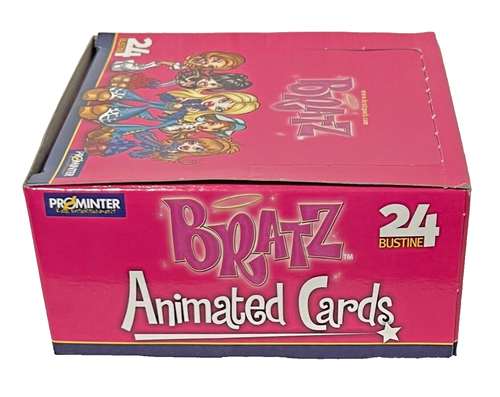 Bratz "1 Box Animated Cards" Serie 2 Prominter 2003 (24 Bustine da 4 Cards cad.) - Foto 3 di 5