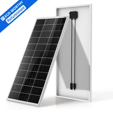 ECO-WORTHY 195W Watt 12V Mono Solar Panel PV for Home RV Certified Refurbished