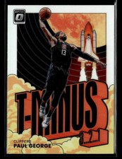 Paul George 2021-22 Donruss Optic #9 T-Minus 3...2...1... Los Angeles Clippers