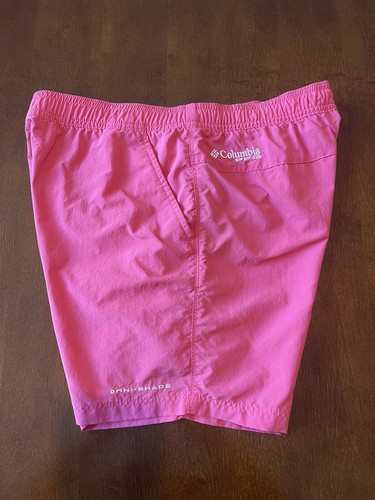 Columbia PFG omni shade shorts Girls L 14/16 Elastic Waist Band - Picture 6 of 10
