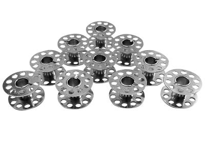 10 Metall Spulen für Singer Nähmaschine