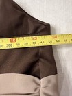 ALFRED ANGELO 7044 Mocha Brown Satin Short Cocktail Dress Strapless SZ XS — photo 4