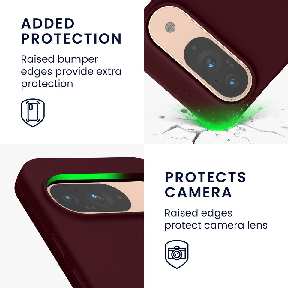 Cover per Google Pixel 9 Pixel 9 Pro Custodia Protettiva Posteriore - Immagine 3 di 4