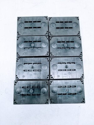 Lot of 8 Eaton 2 Start Stop Switch PN 932.0214 E24MC PUSH