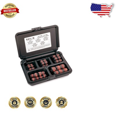 Self-Locking Threaded Inserts for Metal - Easy Install, Durable Carbon Steel