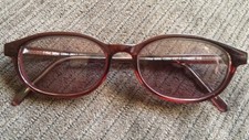Vintage Titmus T704 BRN Z87-2 Safety Eyeglasses Full Plastic Frame 51 18 145 EUC