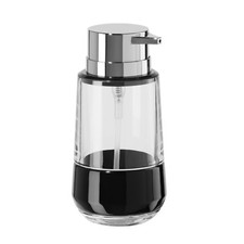OGGI Band 11oz Acrylic Lotion  Soap Dispenser for Kitchen  Bath 5704.3 - Black