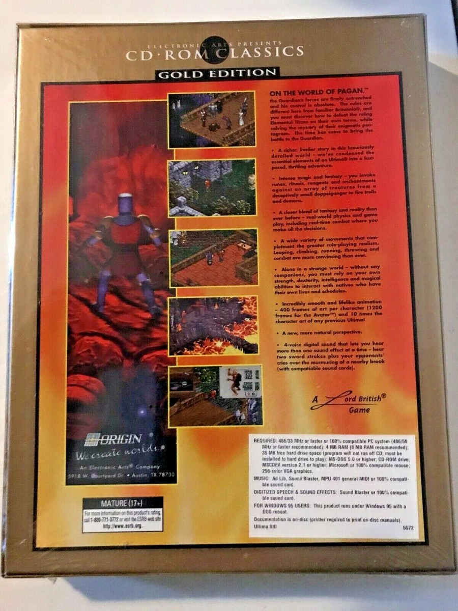 Ultima VIII: Pagan (PC, 1994) for sale online | eBay