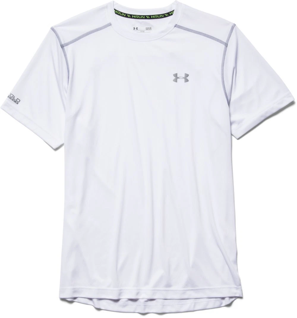 Under Armour Mens UA ColdBlack Run Short Sleeve Performance Tee T Shirt Top