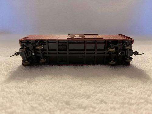 Athearn #102 HO Scale Union Pacific 40' Boxcar #189564 KDs, Steel Wheels - Picture 6 of 8