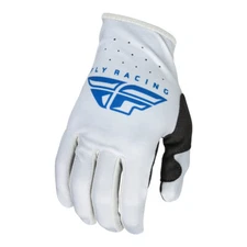Fly Racing Lite Gray & Blue MX Off Road Motocross Glove 2023 Youth Sizes S - L
