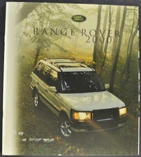 2000 Land Rover Range Rover Catalog Brochure Excellent Original