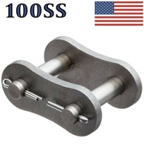 Connecting Link for 100 SS stainless roller chain Pack of 5 