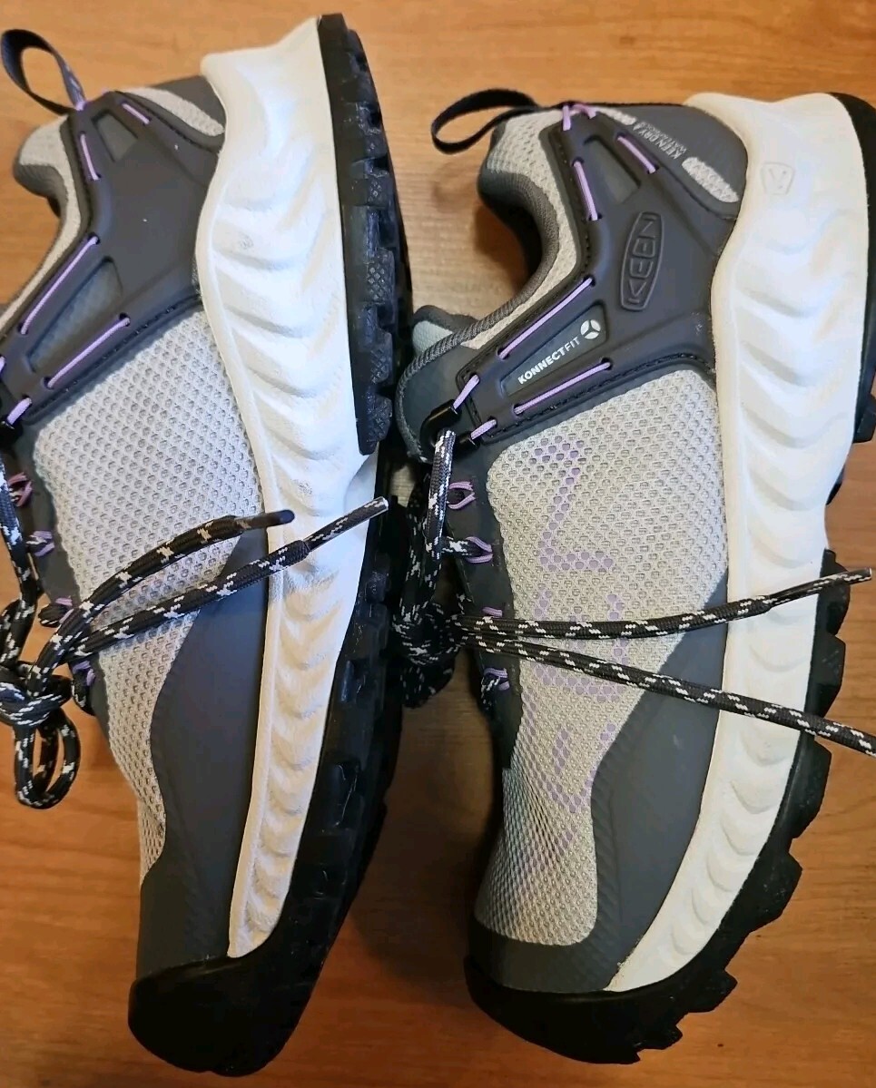 Scarpa KEEN NXIS impermeabile velocità trekking acciaio grigio donna misura 9 39 5 NUOVA