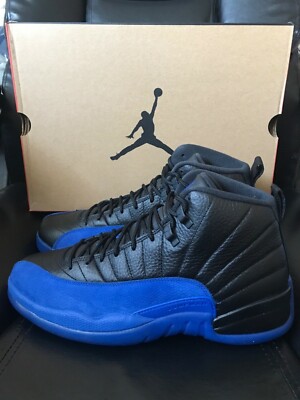 blue in black 12s