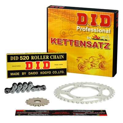 DID Kettensatz Honda XL 200 R (MD06)  Clipschloss