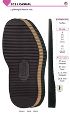 Vibram 2021 Casual Unit Sole Brown All Sizes