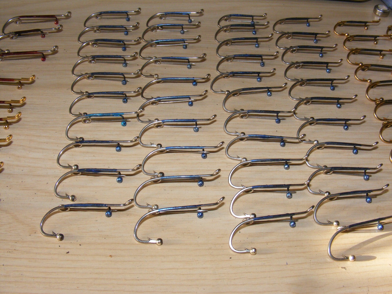 Collection of Salmon Fly, Brooch, Pin Hooks. Various Sizes. x85. eBay