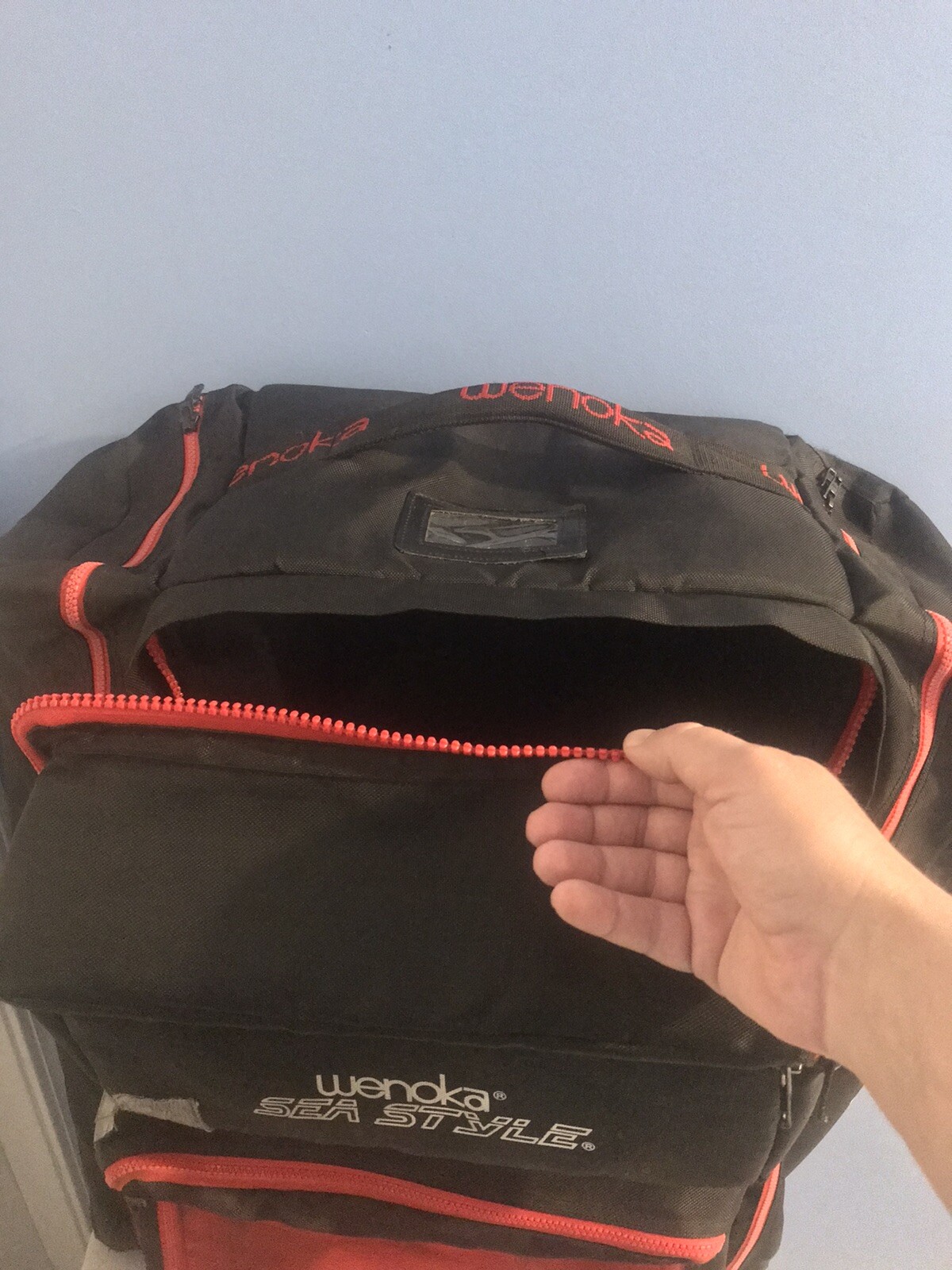 WENOKA Sea Style Very Large Heavy Duty Duffle Gear Bag for Scuba Diving