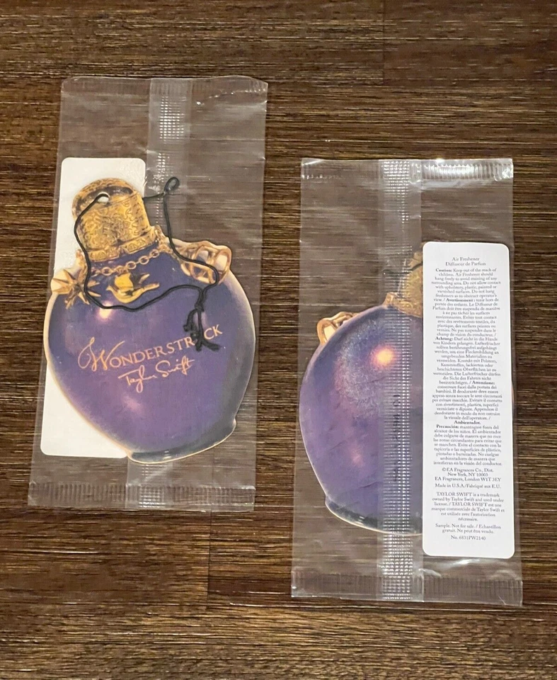 5 шт. Taylor Swift Wonderstruck духи автомобильный освежитель воздуха товар РЕДКИЙ - Изображение 4 из 4