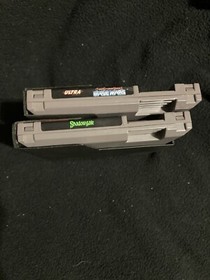 NES Nintendo Shadowgate & Cyber Stadium Base Wars Cartridges & Sleeves.