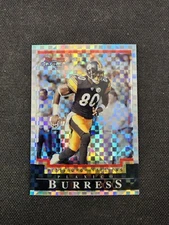 2004 Bowman Chrome Plaxico 160/250 Burress Xfractor #34 Steelers