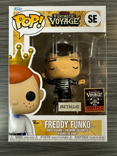 Funko POP! Funtastic Voyage: Freddy Funko nei panni di Elvis [metallico] (1000 pz) (show ed