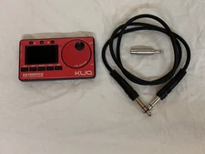 KLIQ MetroPitch - Digital Tuner Metronome for All Instruments, Red+