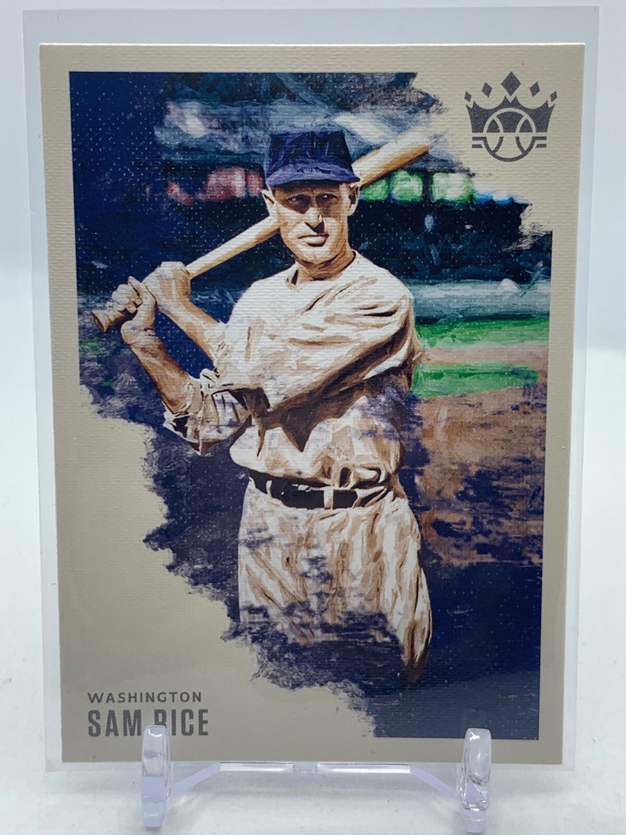 SAM RICE 2020 DIAMOND KINGS BASEBALL SHORT PRINT SP #167