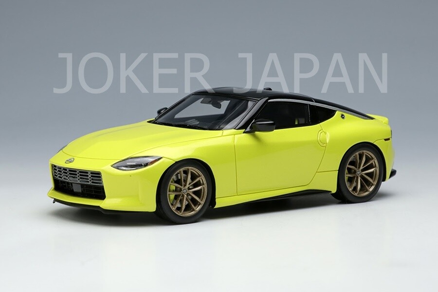 Make Up EM639 1/43 Nissan Z Proto spec 2023 US ver. Yellow Model