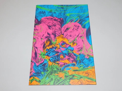 KNIGHT TERRORS: NIGHT'S END #1 VIRGIN NEON INK VARIANT - 2023 DC COMICS - NM