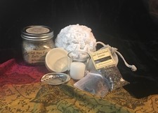 Auntie Thorne's Full Moon Ritual Bath Kit, Pagan, Wicca, Witchcraft, Magick