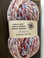 Lot 9 New LOOPS and THREADS Dublin Big Yarn Big Boho 8.8 oz Super bulky 6 SHV6