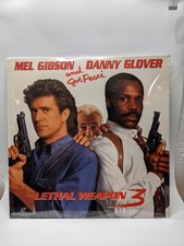 LETHAL WEAPON 3 Widescreen LASERDISC LD Mel Gibson Danny Glover Sealed