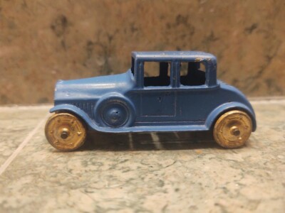 1924-1933 Tootsietoy #4636 Blue Buick Coupe, all original, nice