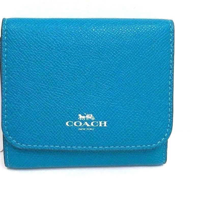 Coach Small Wallet Crossgrain Black Review