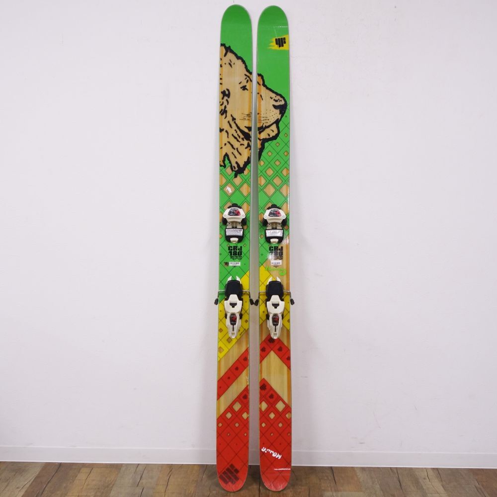 Cuatro Delanteros 4Frnt Crj 180Cm 115Mm Marcador de Encuadernación Griffon13 Pendiente Esquí Exterior Usado