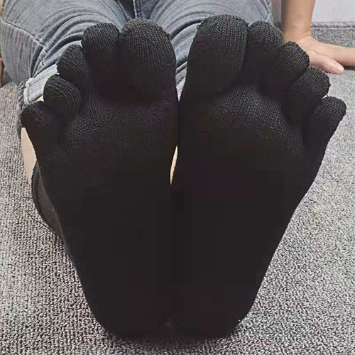 Hosiery Toe Socks Mid-tube Socks Five Finger Socks Sports Socks Breathable Solid - Picture 18 of 31