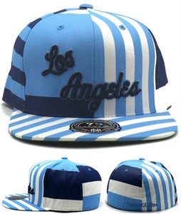 blue lakers hat