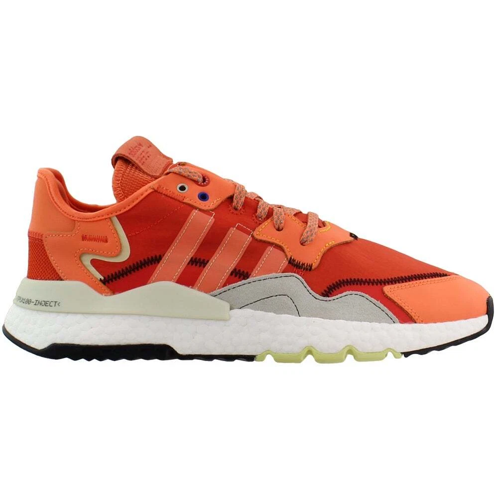 Bunke af århundrede Er velkendte adidas Nite Jogger Mens Orange Sneakers Casual Shoes EF5404 | eBay