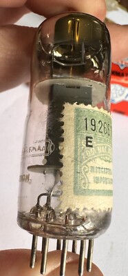 RARE NOS Amperex Heintz&Kaufman 7062 E180CC Pinched Waist D Getter HOLY Grail