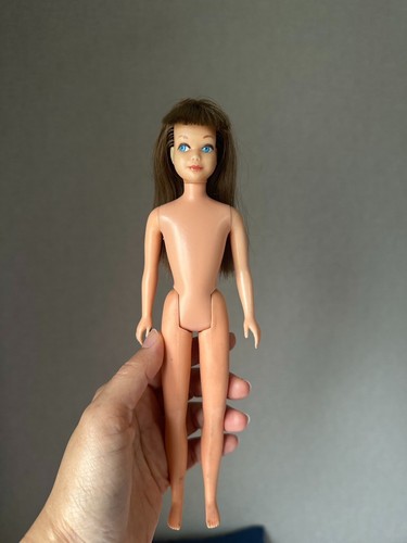 Original Vintage 1963 Barbie Sister Skipper Brunette - 第 1/6 張圖片