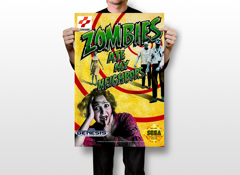 Zombies Ate My Neighbors 13x19 Print · Vile Consumption · Online