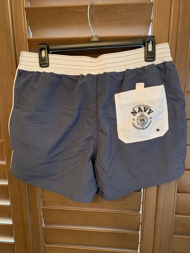 Nuevo Con Etiquetas Vintage Raro U.S. Navy campeón Natación L Pantalones  Cortos Bolsillos de traje de baño | eBay